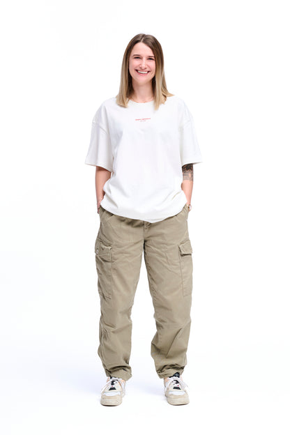 Oversize T-Shirt Rhintl LineUp blancwhite