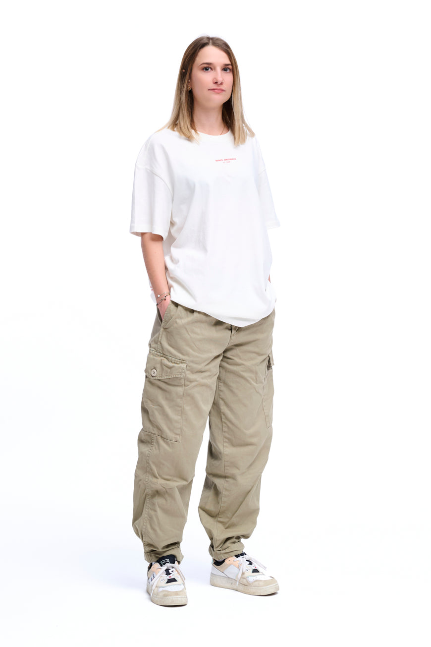 Oversize T-Shirt Rhintl LineUp blancwhite