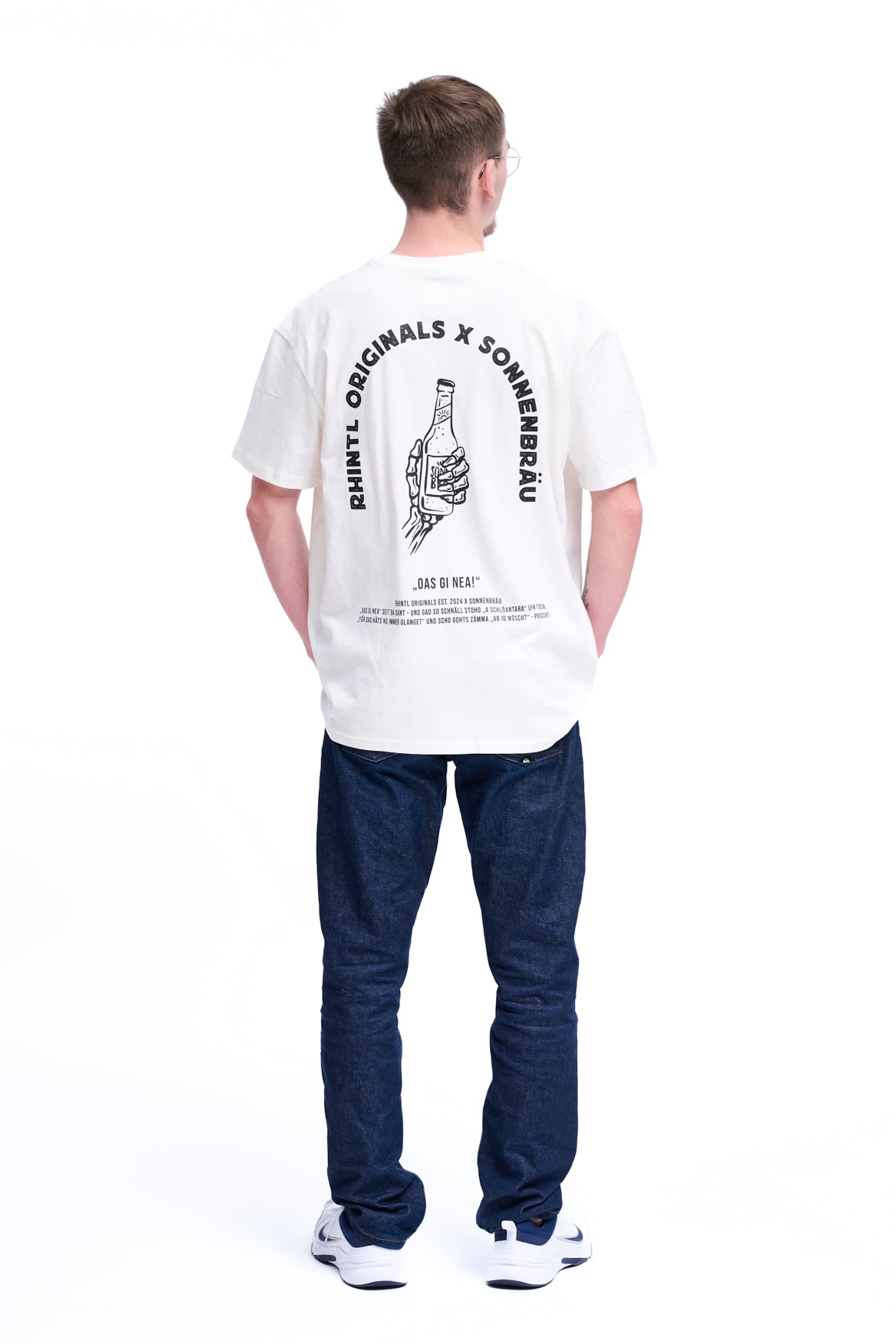 Oversize T-Shirt Sonnenbräu blancwhite