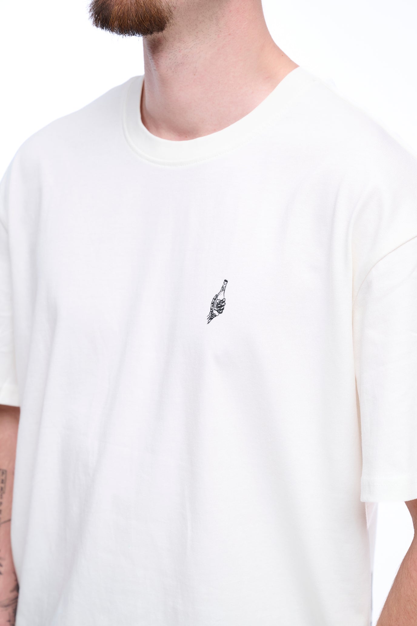 Oversize T-Shirt Sonnenbräu blancwhite