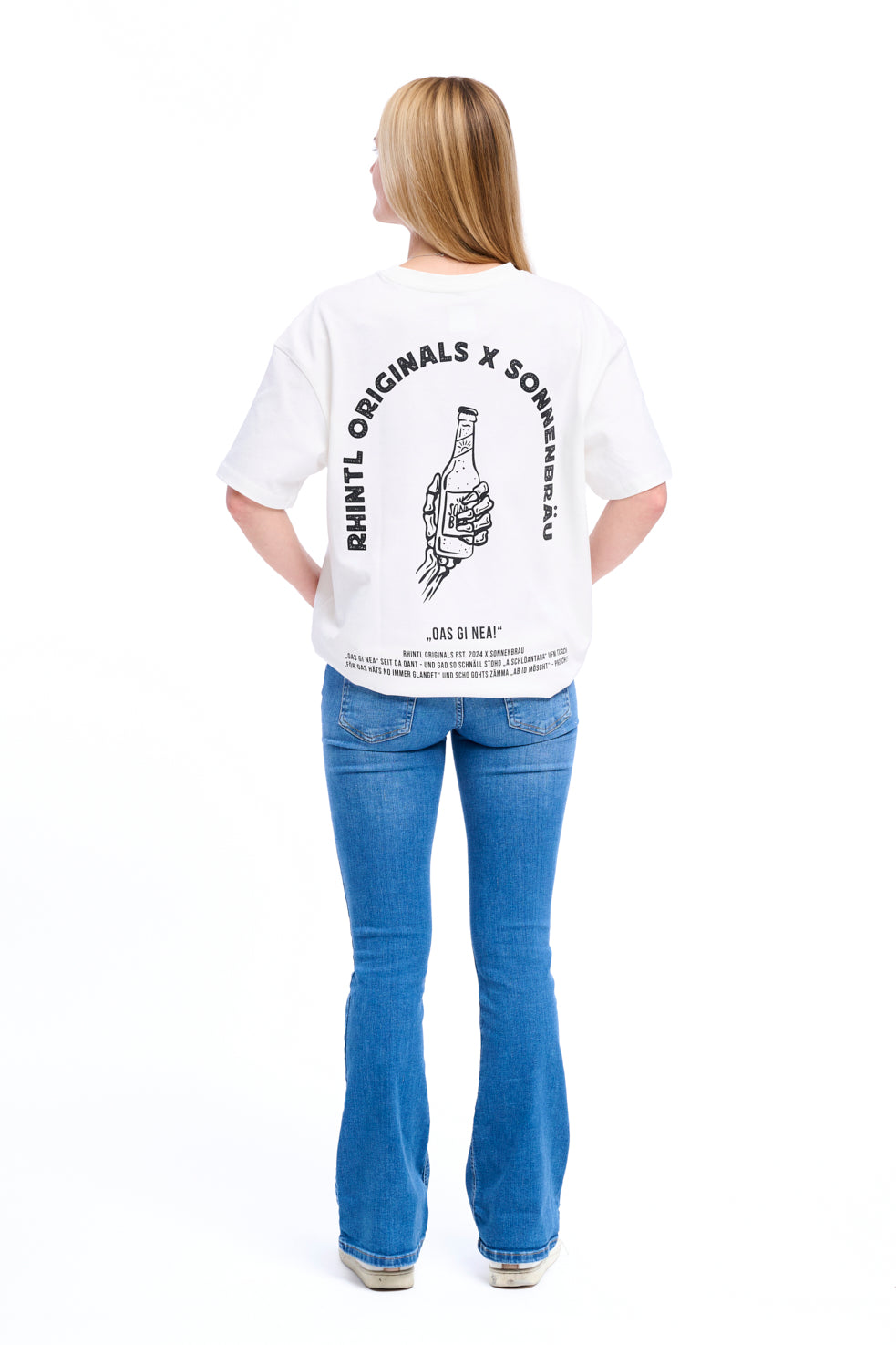 Oversize T-Shirt Sonnenbräu blancwhite