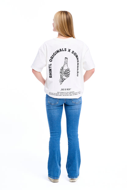 Oversize T-Shirt Sonnenbräu blancwhite