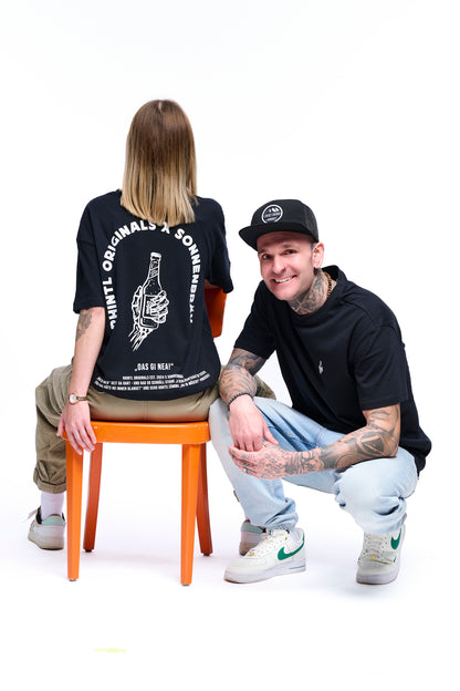 Oversize T-Shirt Sonnenbräu black