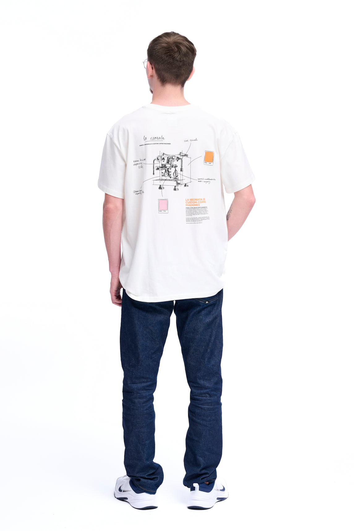 Oversize T-Shirt La Neonata blancwhite