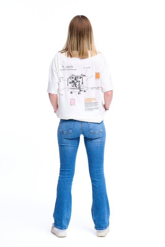 Oversize T-Shirt La Neonata blancwhite