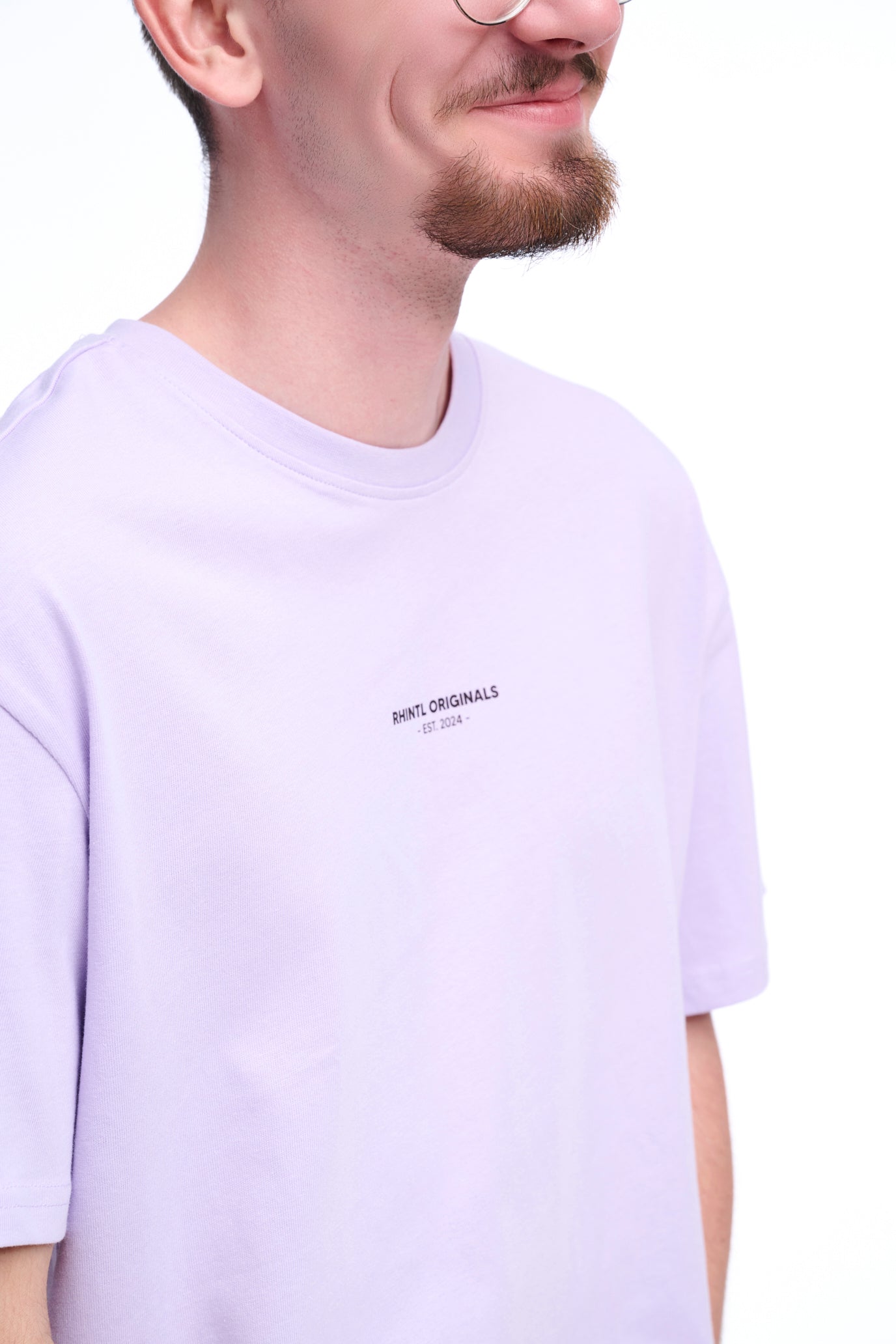 Oversize T-Shirt Festival Bändeli lilac