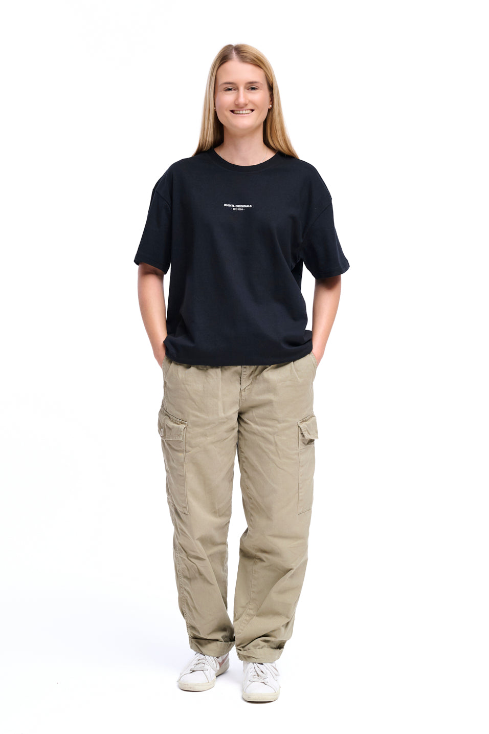 Oversize T-Shirt Festival Bändeli black