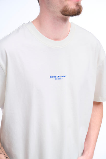 Oversize T-Shirt Festival Mood blancwhite