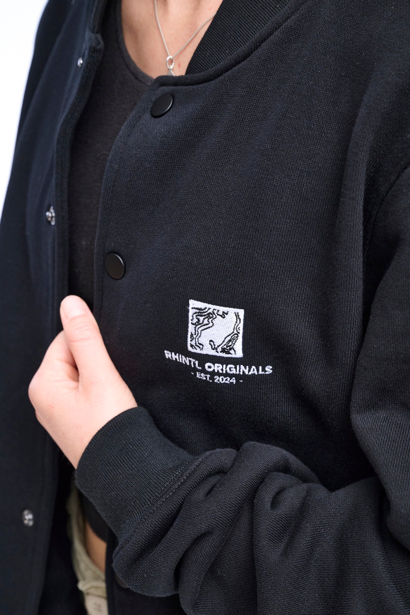 College Jacket black