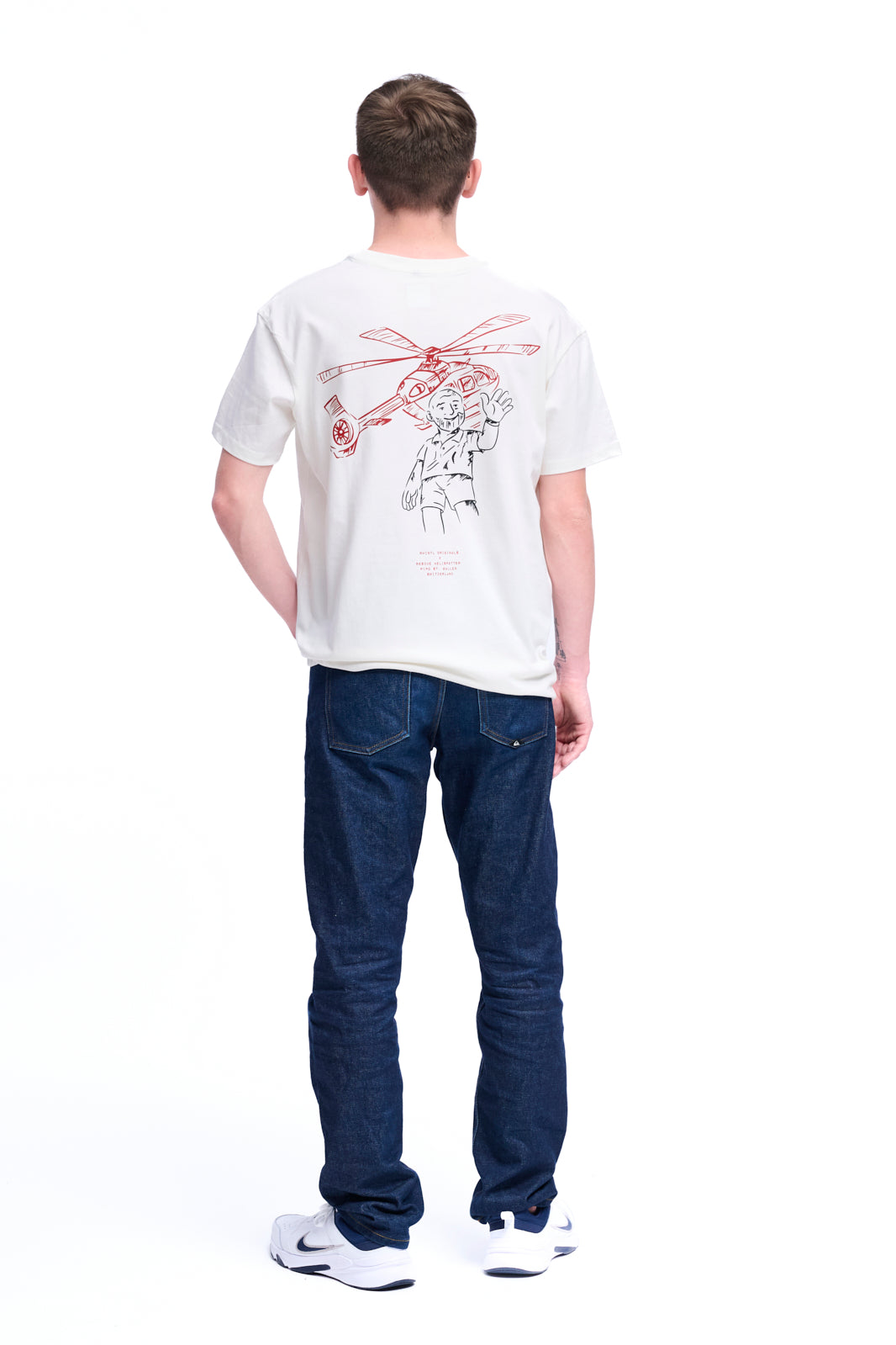 Oversize T-Shirt RescueHelispotterPipoSt.GallenSwitzerland