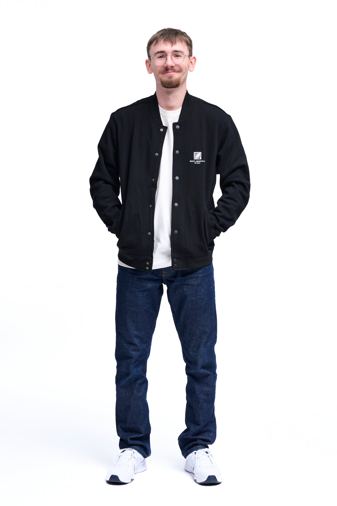 College Jacket black