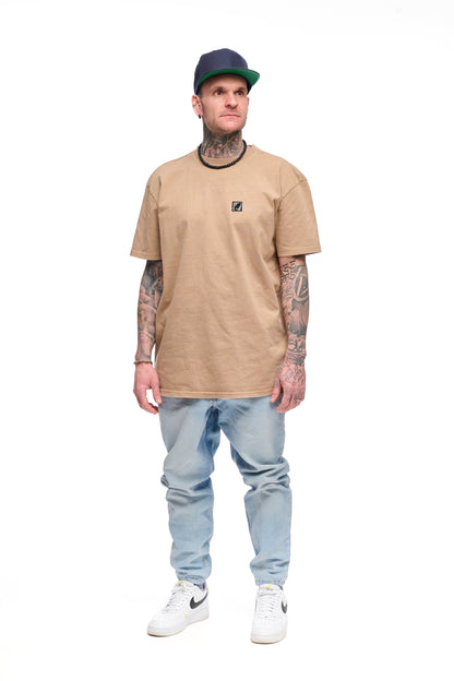 "Essential Collection" Washed Oversize T-Shirt unionbeige
