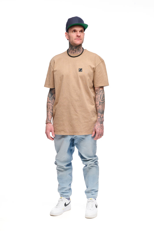 "Essential Collection" Washed Oversize T-Shirt unionbeige