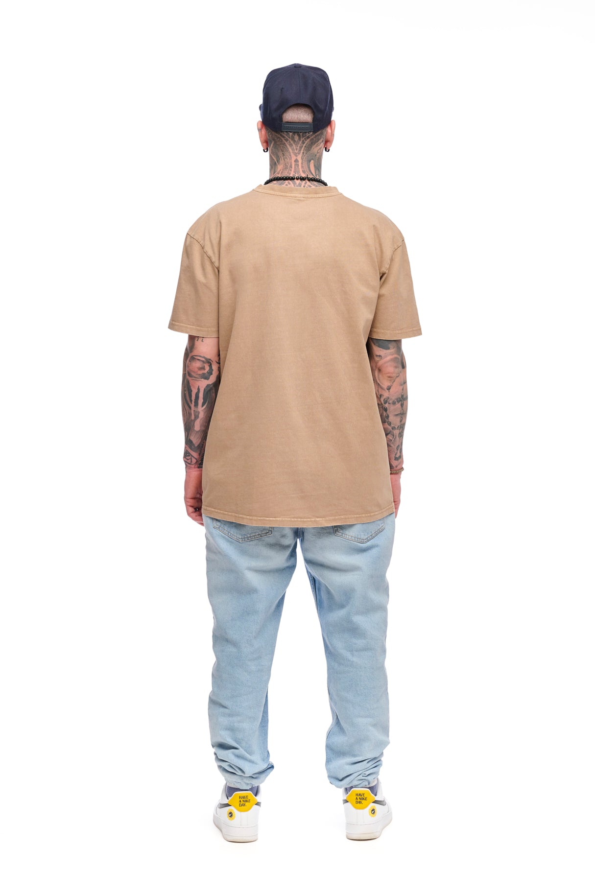 "Essential Collection" Washed Oversize T-Shirt unionbeige
