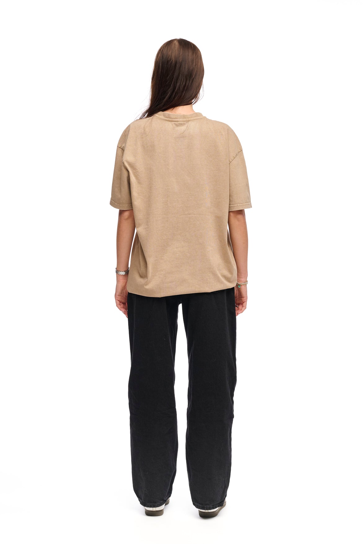 "Essential Collection" Washed Oversize T-Shirt unionbeige
