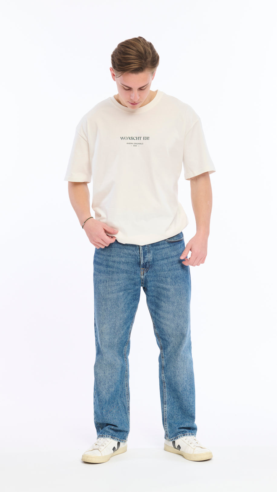 Oversize T-Shirt blancwhite "RHEMA"