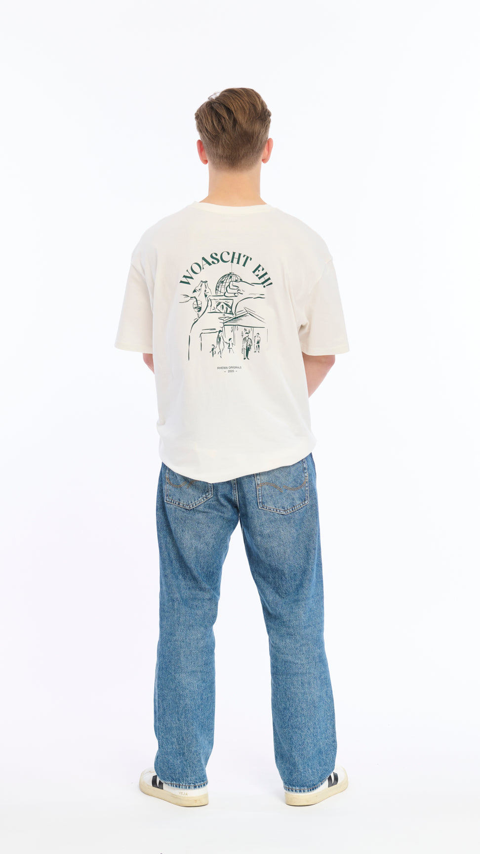 Oversize T-Shirt blancwhite "RHEMA"