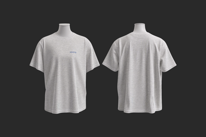 " khöörig." Oversize T-Shirt cool heather grey