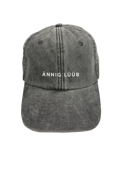 Vintage Cap ÄNNIG LÜÜB Black