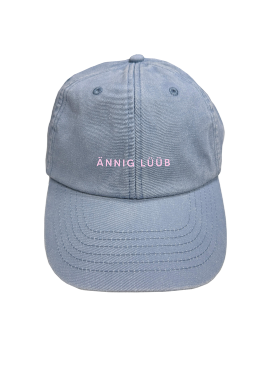 Vintage Cap ÄNNIG LÜÜB Light Blue