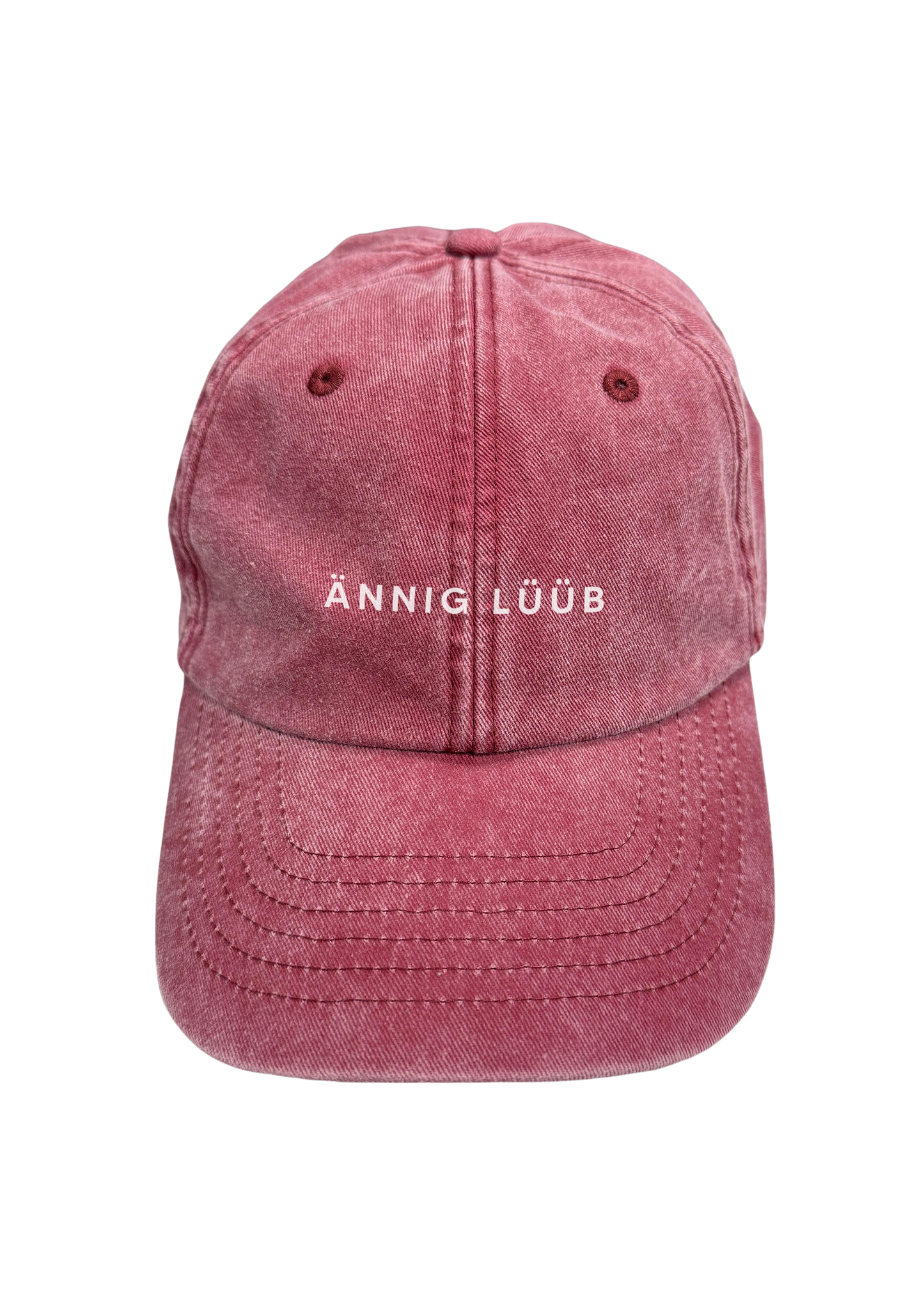 Vintage Cap ÄNNIG LÜÜB Red