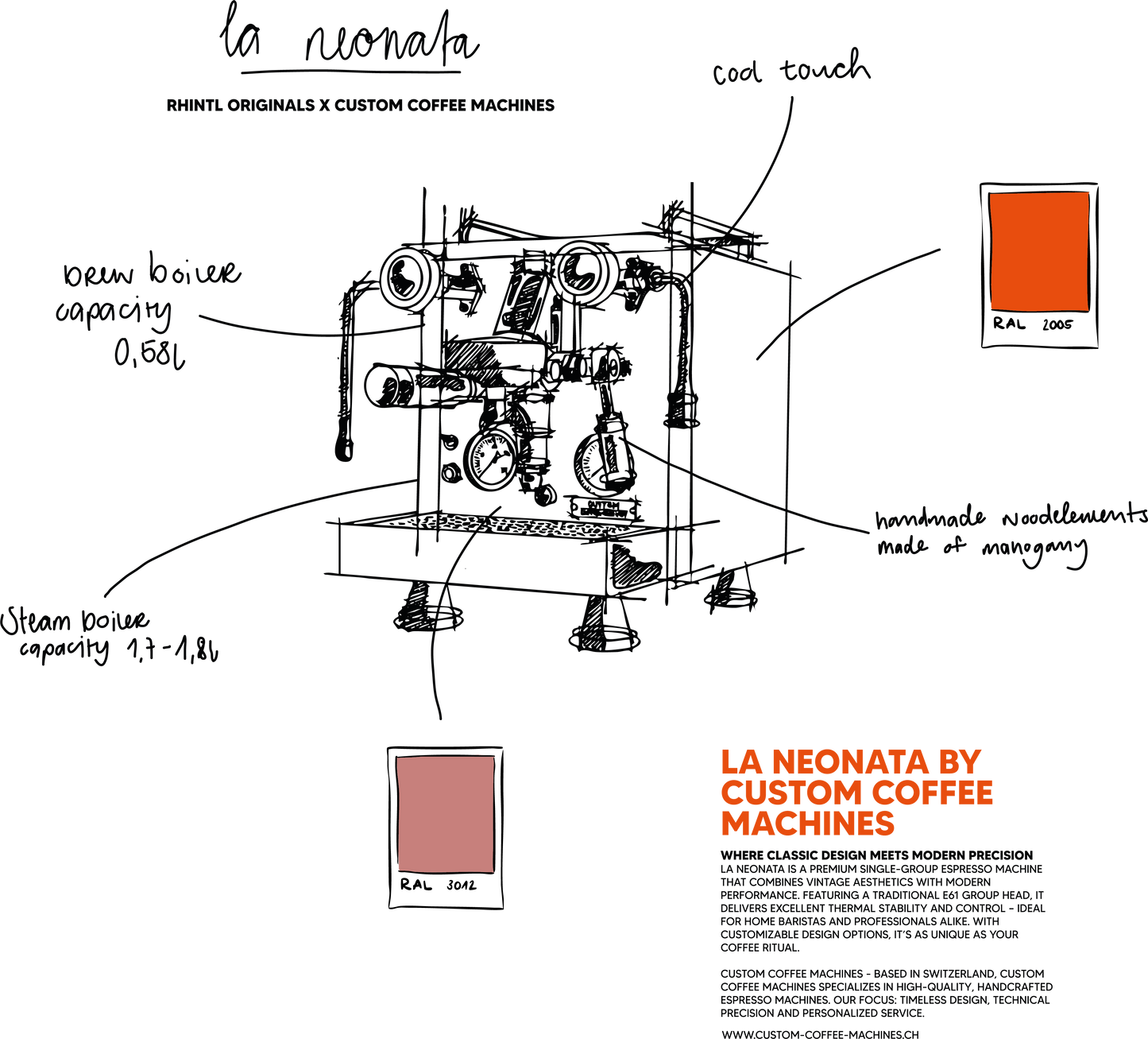 Oversize T-Shirt La Neonata blancwhite